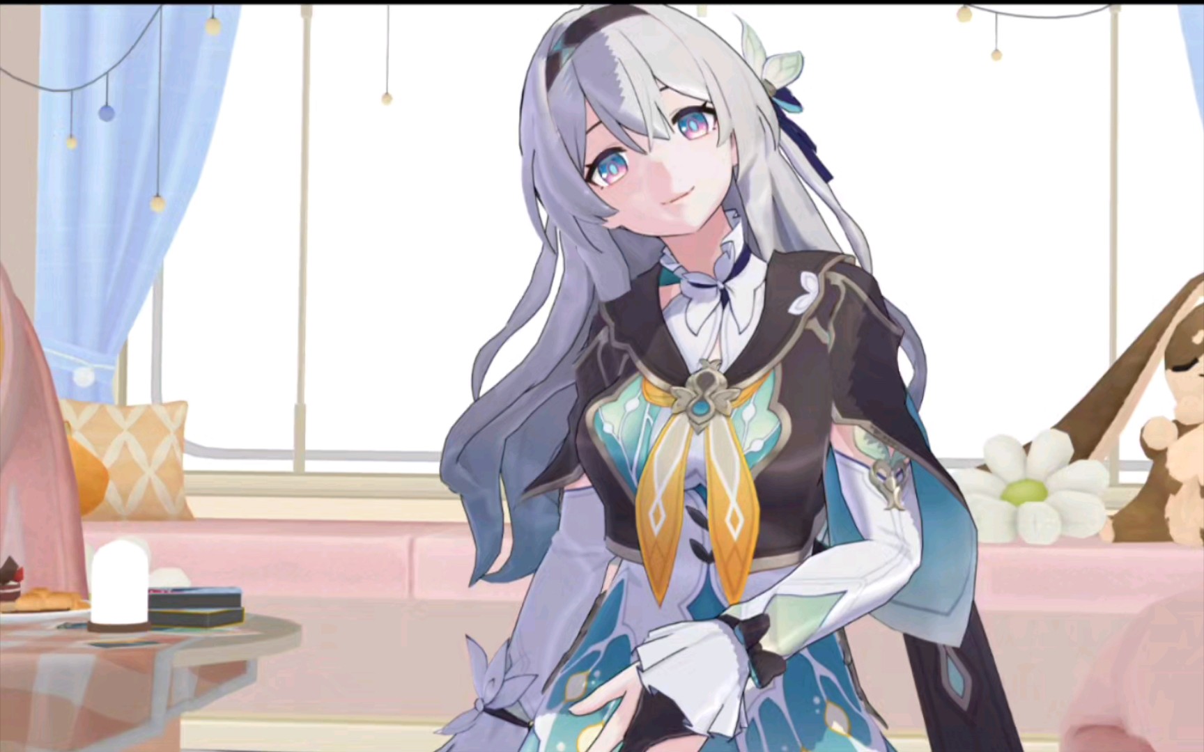 [图]当流萤躲在三月七房间给你跳【小鹿乱撞/MMD】🤤🥵🥵