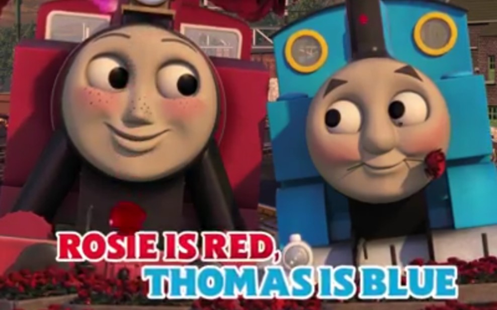【托马斯×罗西】托马斯小火车手书 在此之前我从未喜欢过别人_哔哩