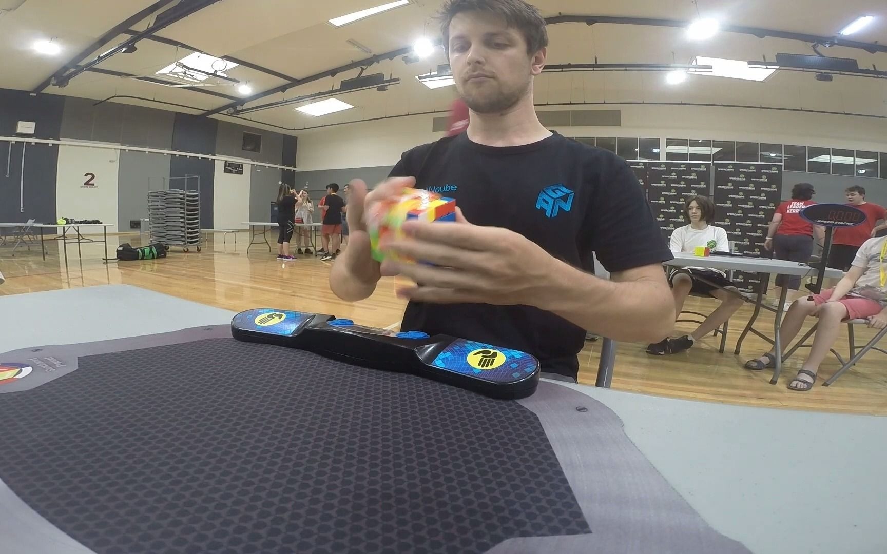 新年新方法——菲神五阶官方比赛平均46.38秒(yau法,使用魔方:mgc5)