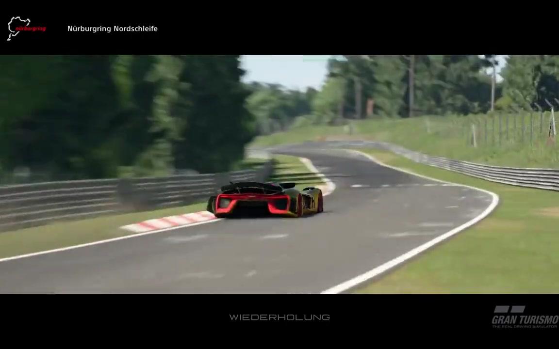 《GT Sport》纽北世界纪录:3分14秒950哔哩哔哩bilibili