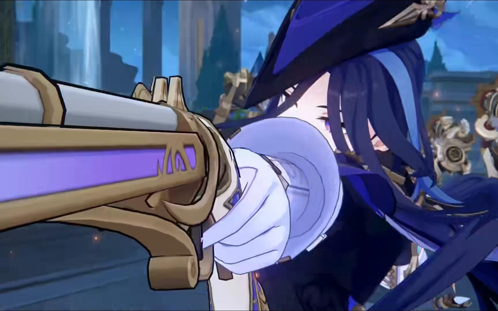 【原神】打斗动画——有枪不用,怎么成一代宗师啊!