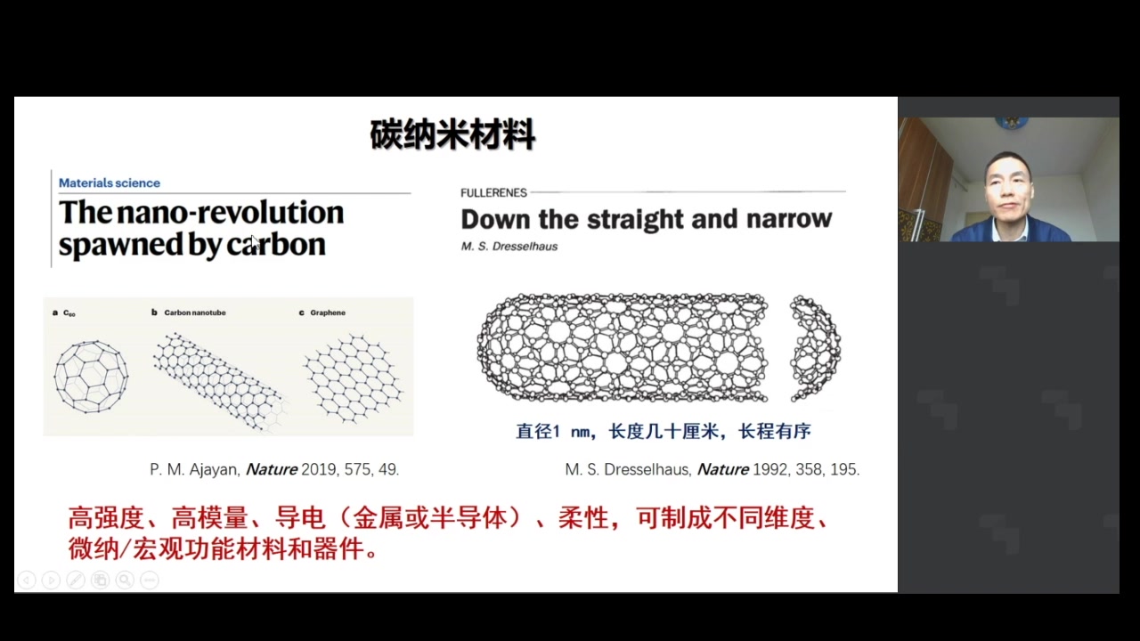 20200426北京大学曹安源碳纳米管的自组装、复合结构及应用哔哩哔哩bilibili