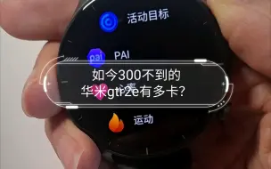 下载视频: 如今300不到的华米gtr2e有多卡？