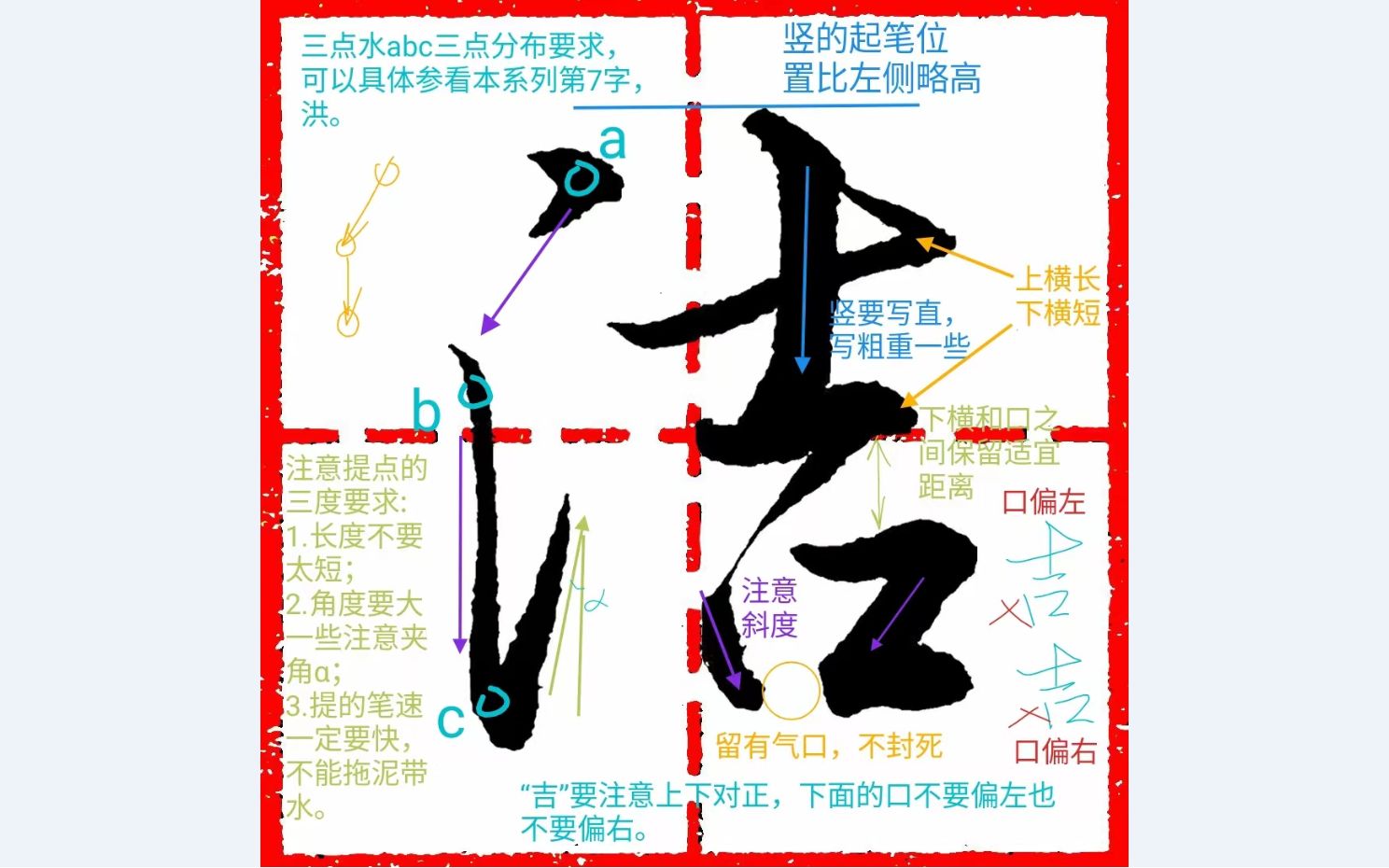 《千字文行书学习》第0164字 ▪ 洁哔哩哔哩bilibili