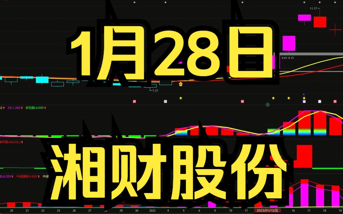 1.28湘财股份:洗盘还是出货?最新主力资金情况哔哩哔哩bilibili