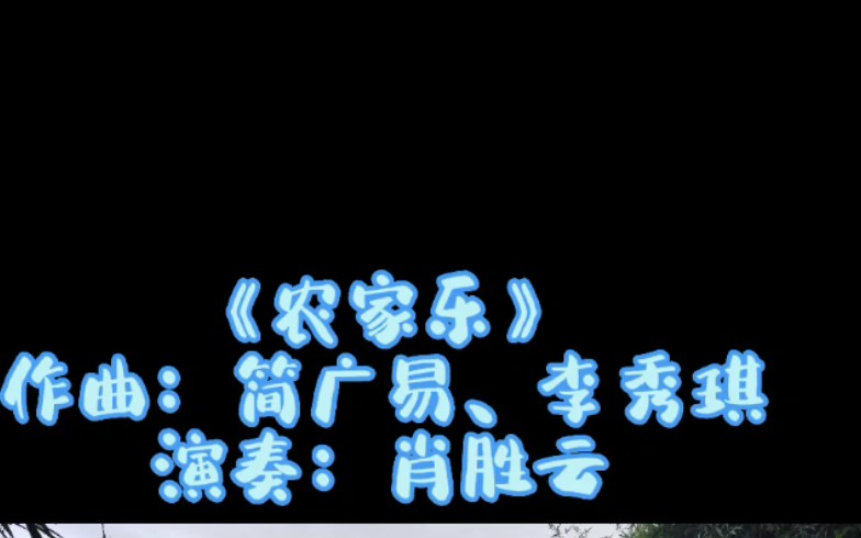 笛子独奏曲《农家乐》作曲:简广易、李秀琪 演奏:肖胜云哔哩哔哩bilibili