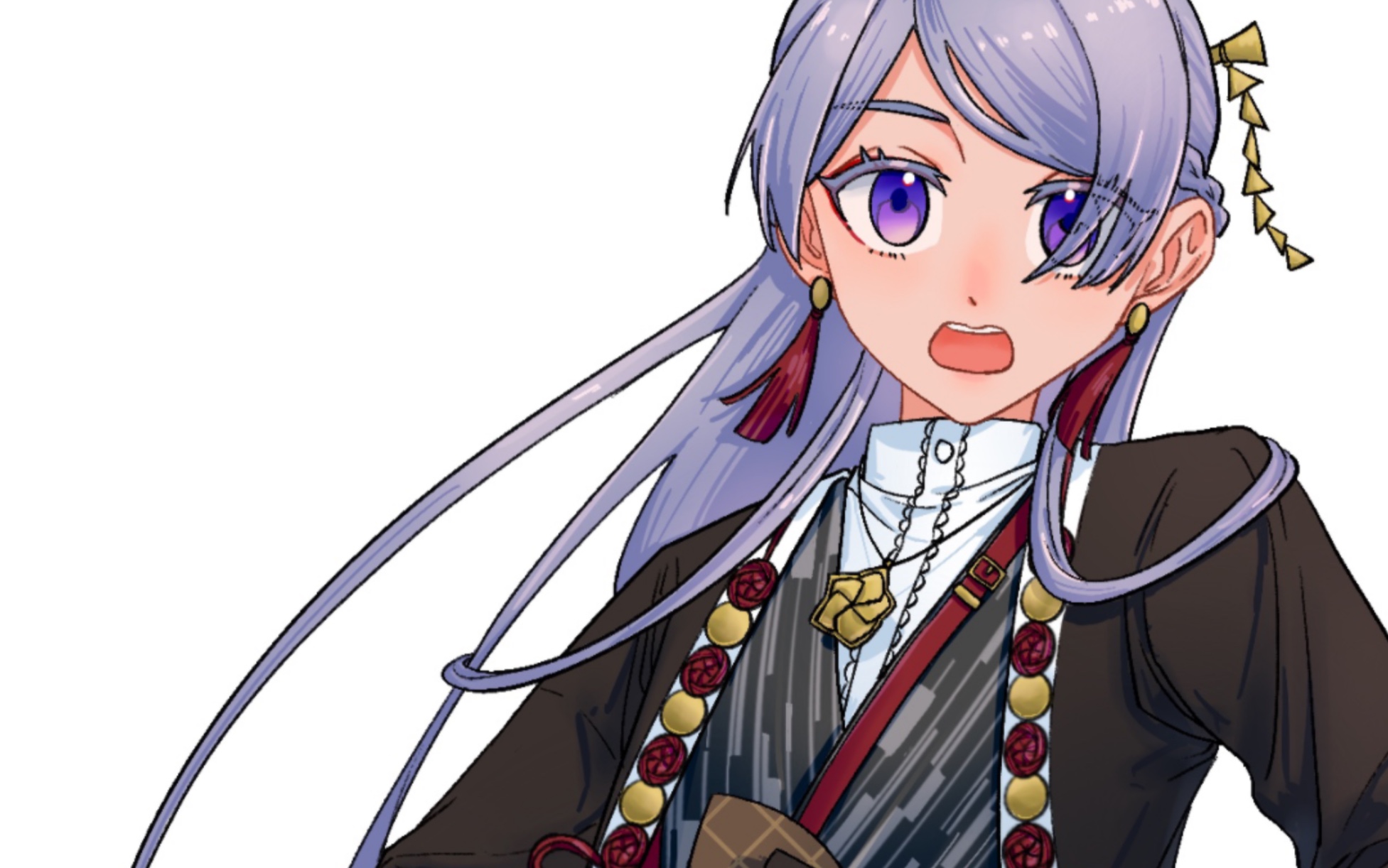 【30s绘画过程 | 弦月藤士郎】魔法少女弦月酱