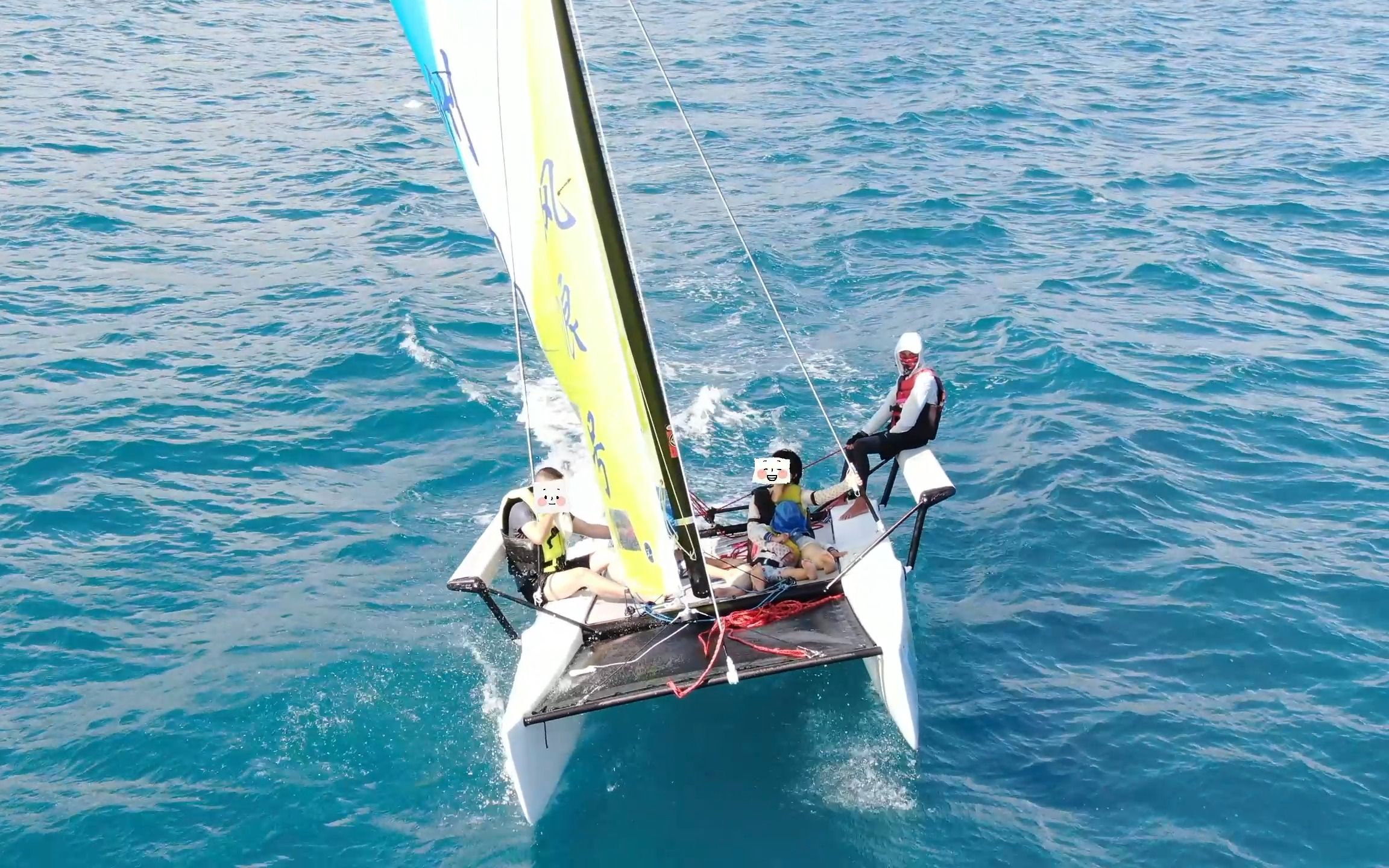 分界洲岛 动感刺激海上娱乐, 今天第七期上线-帆船体验, 轻点海面