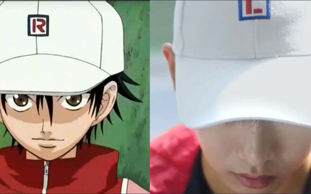 【网球王子】彭昱畅版越前龙马与漫画版同框对比,还原度非常高 - 影音