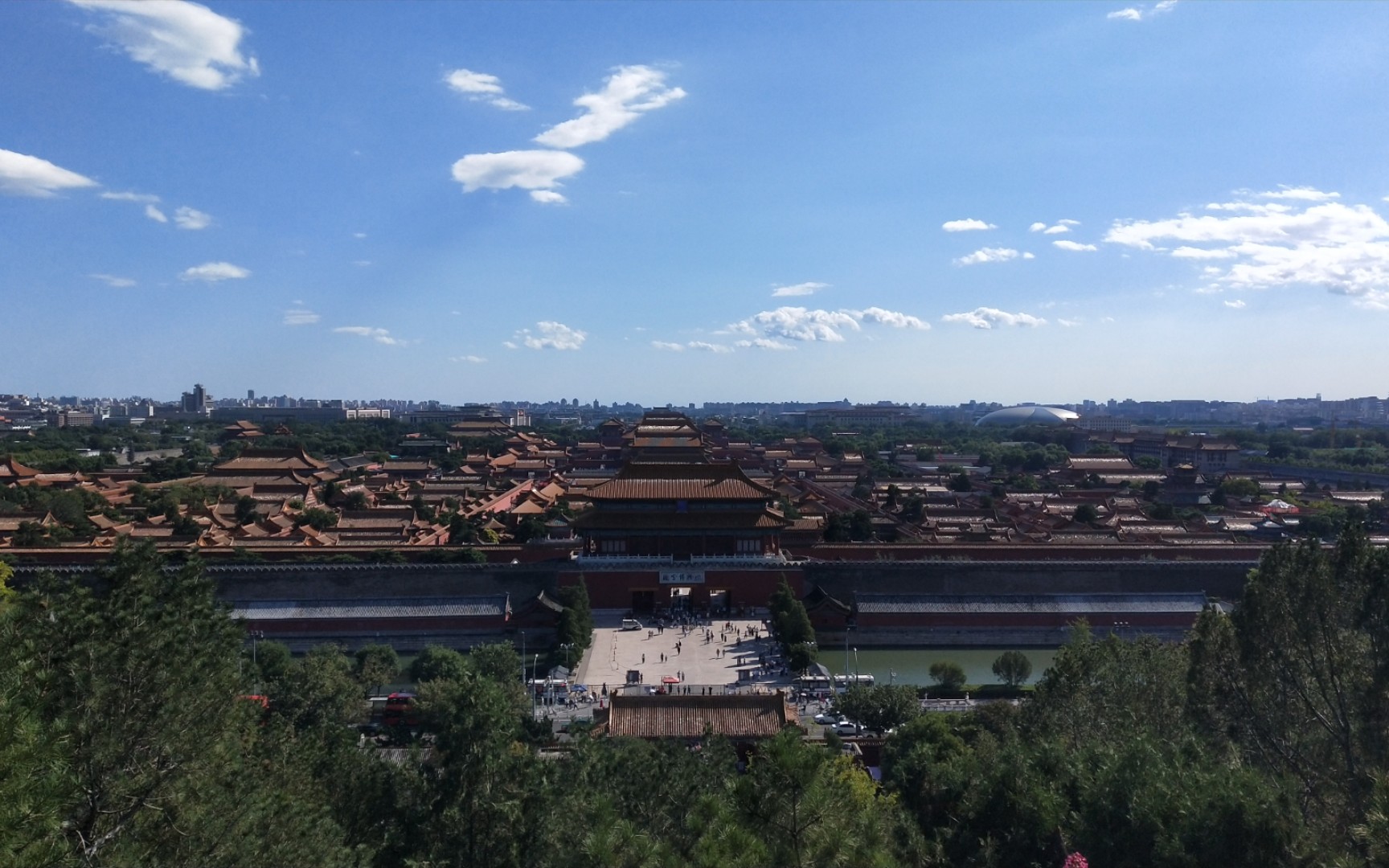 紫禁之巅景山公园