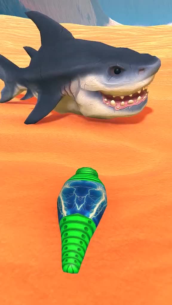 闪电毛毛虫进化鲨鱼王