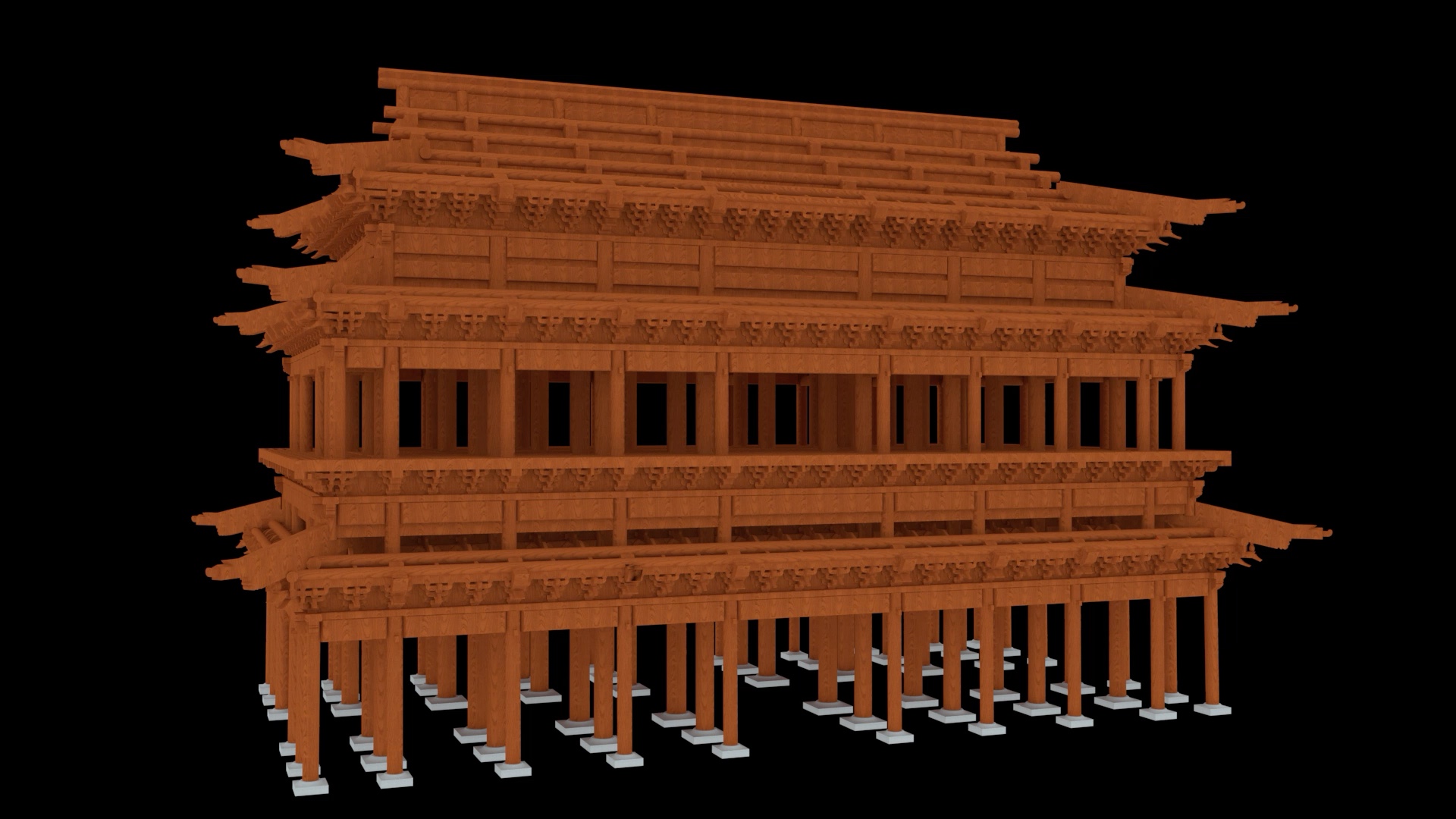 古建筑木结构bim运用._哔哩哔哩_bilibili