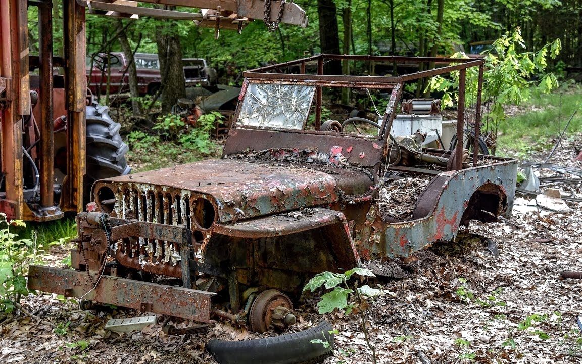 意外捡到二战时期吉普车现在值多少钱还有收藏价值吗