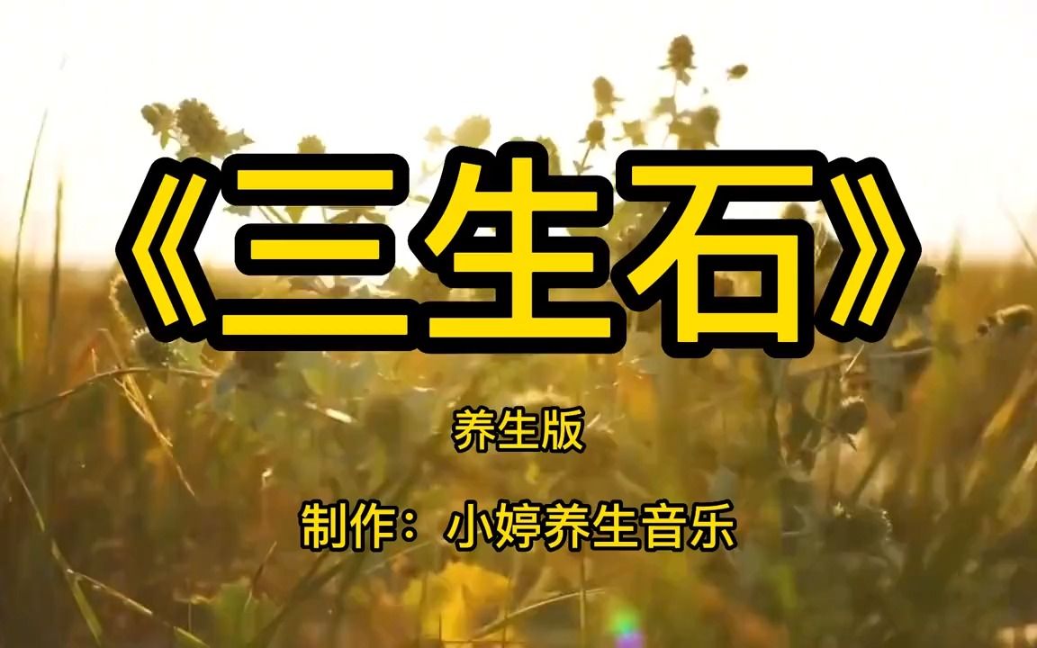 純音樂《三生石》古箏二胡完整版,經典情歌,當下又聽哭多少人!