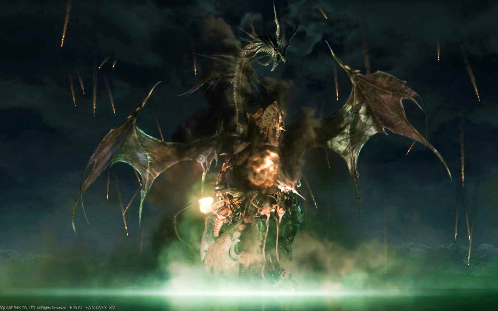【ff14】普通阿尔法幻境2层尘世幻龙o10赤魔法师第一视角_哔哩哔哩