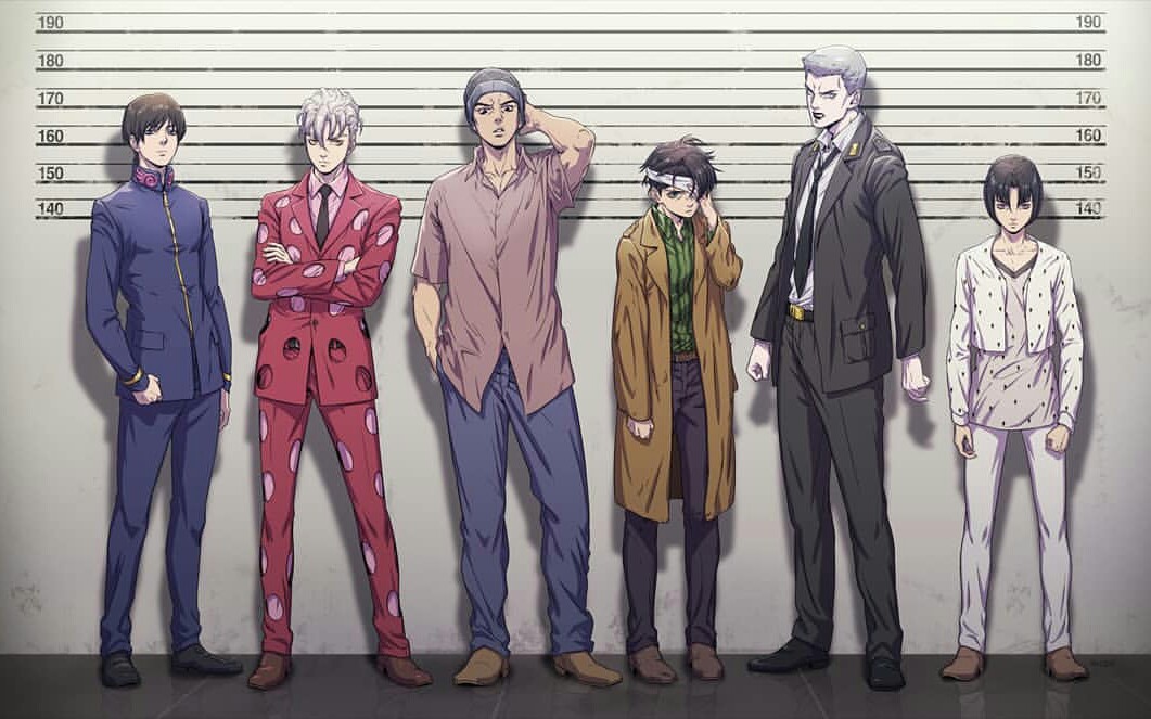 jojo 黄金之风 pv1-7_哔哩哔哩 (゜-゜)つロ 干杯~-bilibili