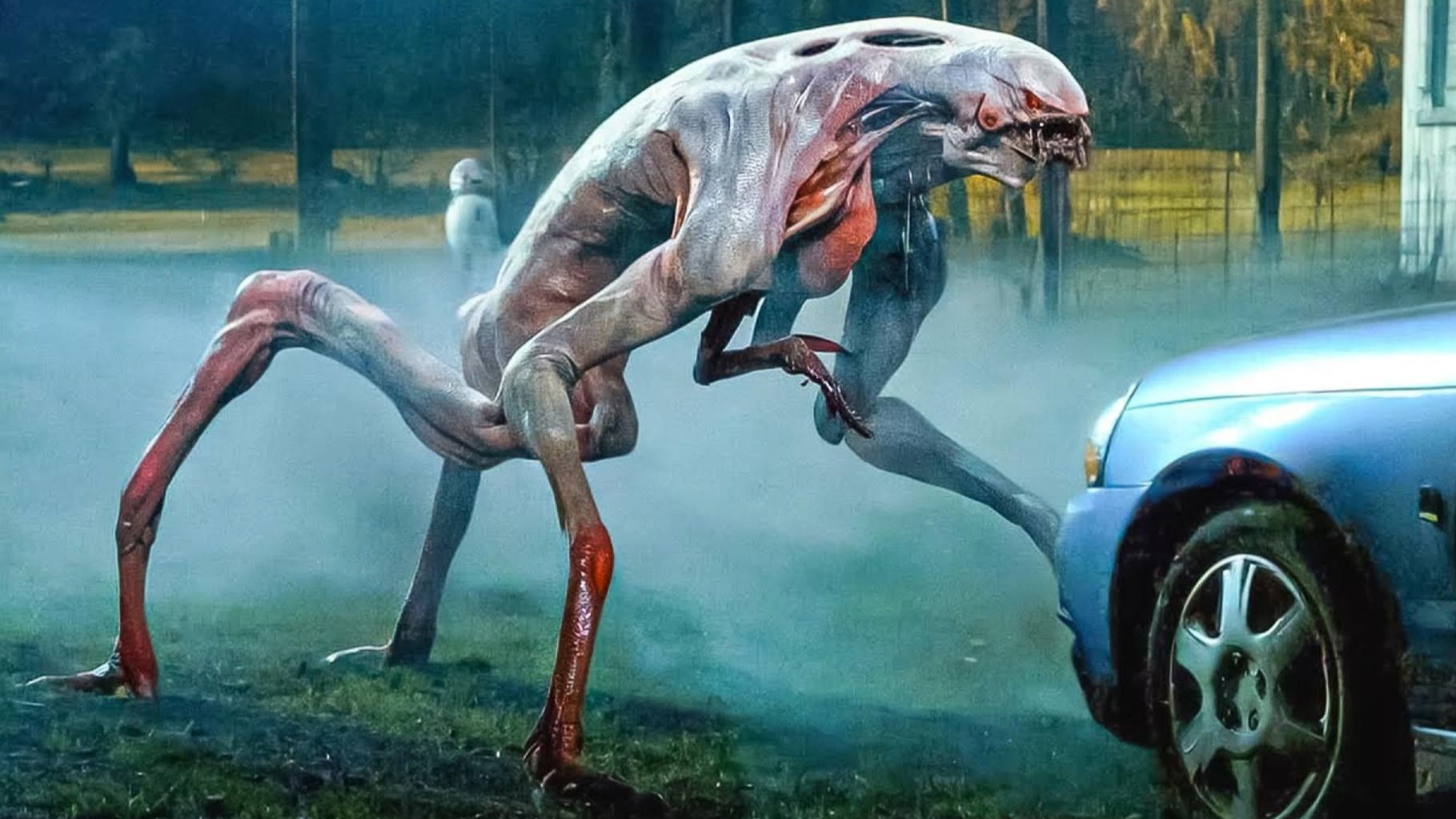 外星人入侵地球并开始猎杀人类,迫使他们躲进掩体中