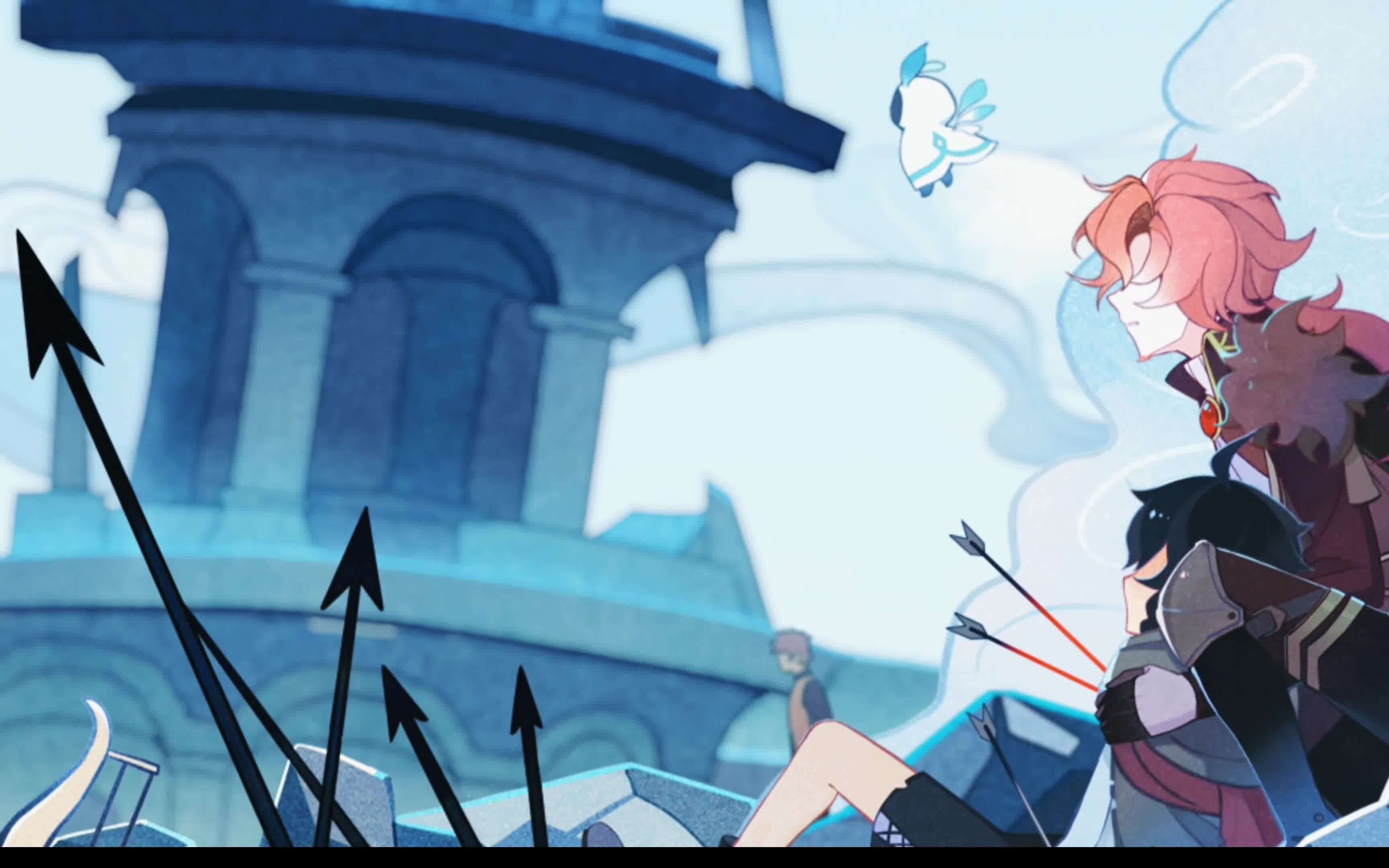 【原神】传说任务 温迪 一·若你困于无风之地(过场cg)