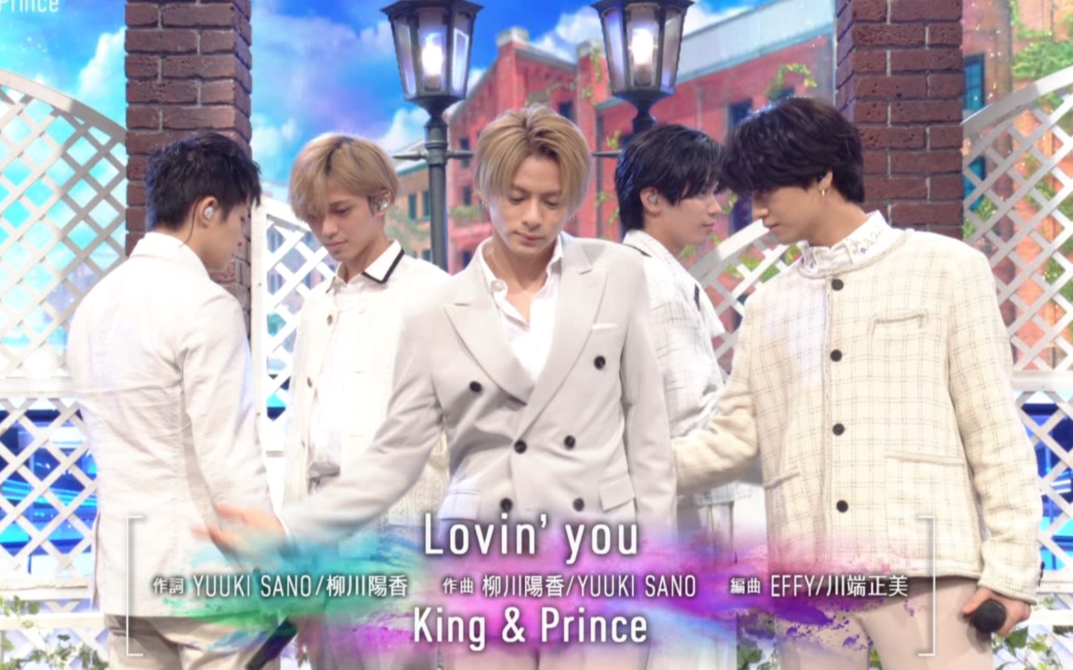 [图]king&prince lovin you /music station 220415