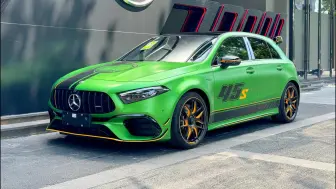 Télécharger la video: AMG A45S 魔焰绿特别版