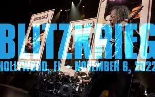 Скачать видео: Metallica最新现场Blitzkrieg (Hollywood, FL - November 6, 2022)