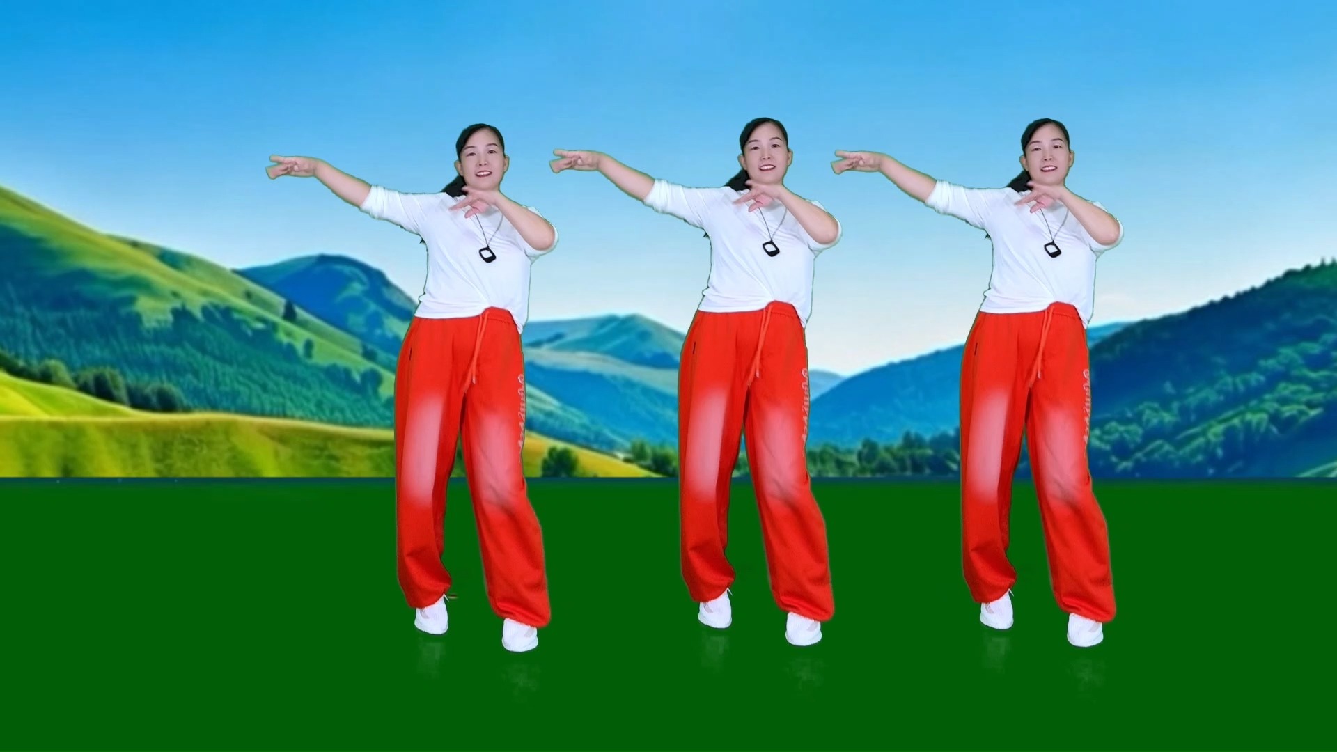 玫香广场舞《重阳呀啦嗦》正面附教学