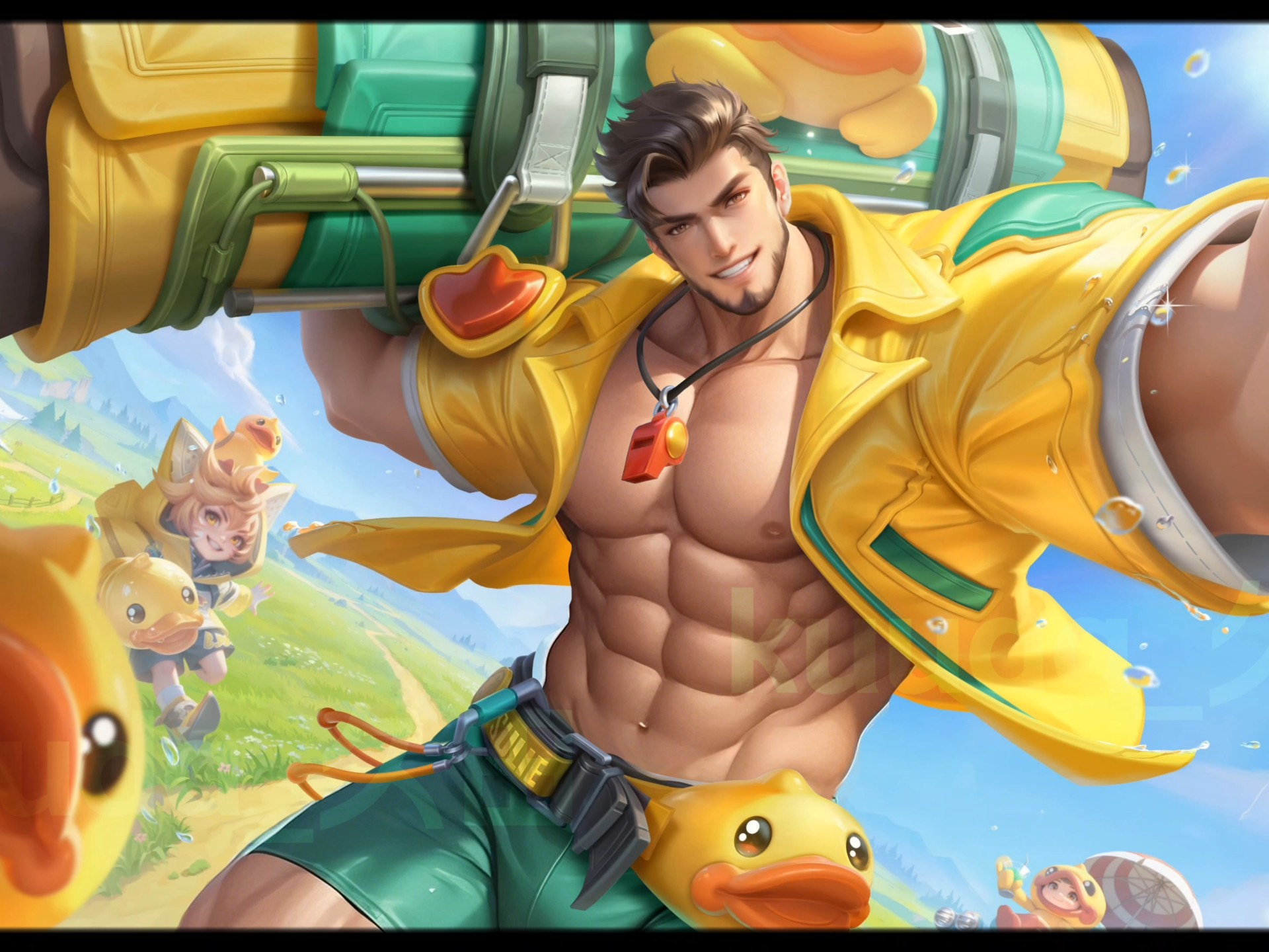 苏烈小黄鸭皮肤