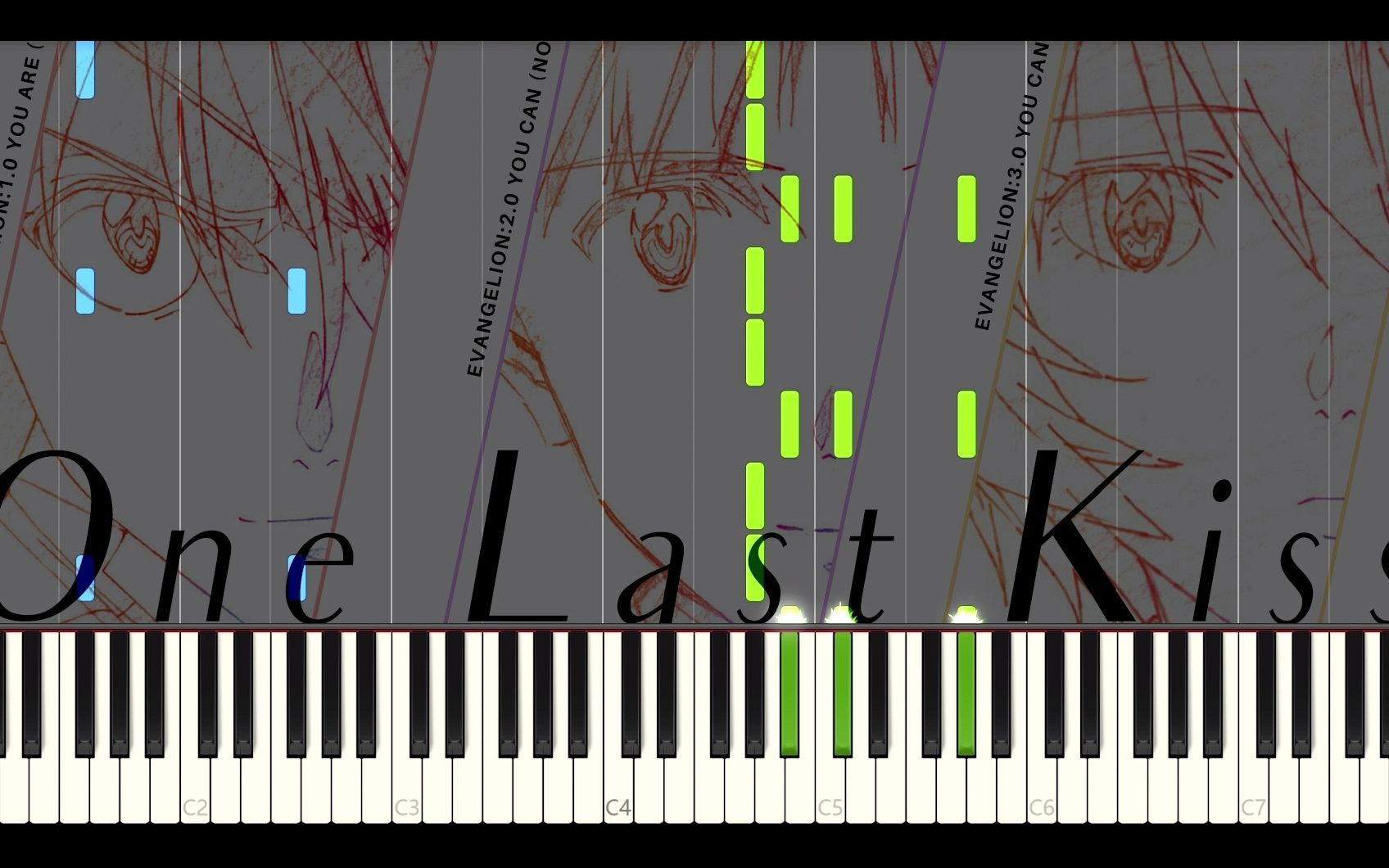 [图]【Animenz/Synthesia】One last kiss - EVA剧场 终