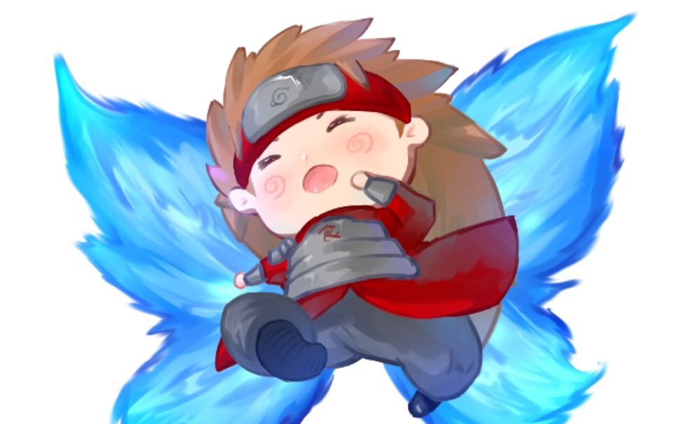 【火影忍者】画一个丁次叭!_哔哩哔哩_bilibili