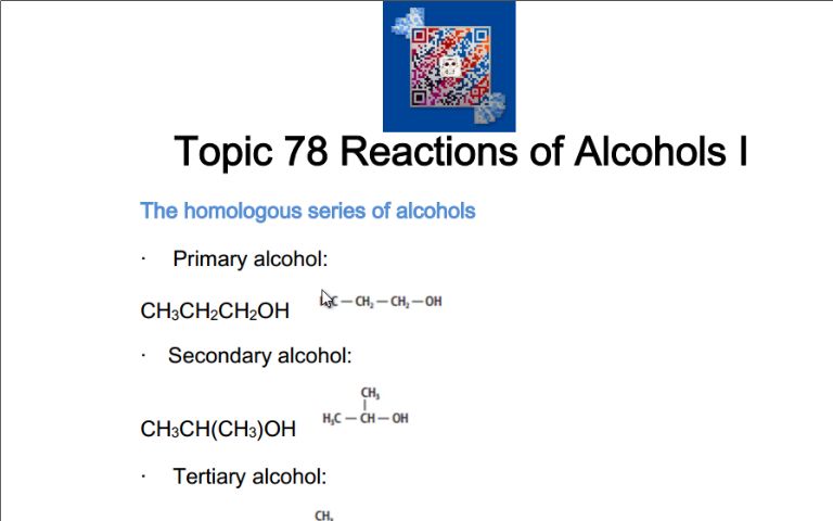 A Level化学Alcohols and Carboxylic Acids哔哩哔哩bilibili