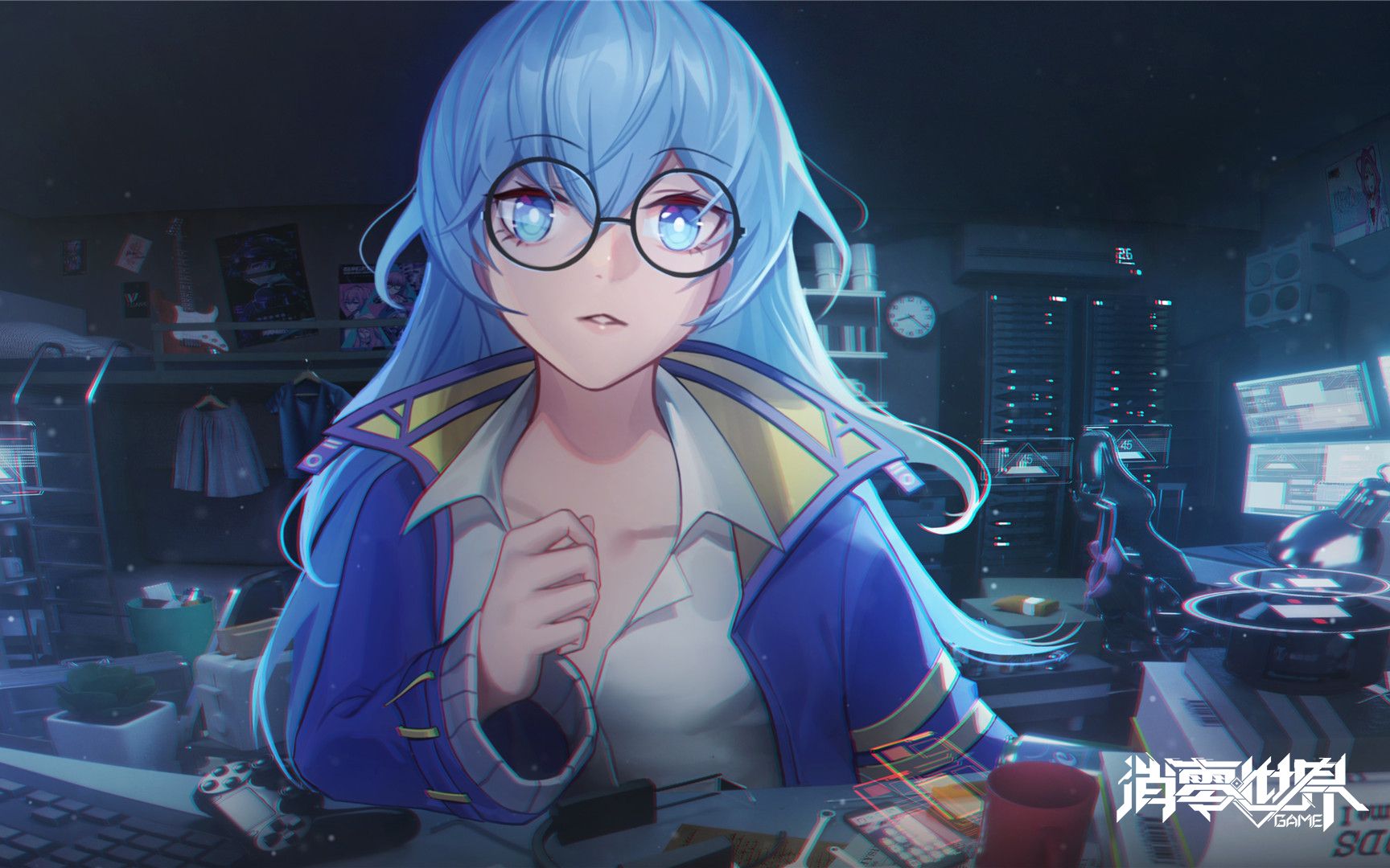 二次元3d动作手游【vgame消零世界】6次十连最高画质试玩_哔哩哔哩