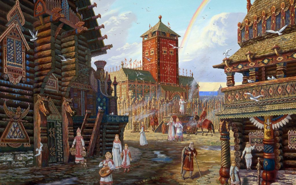 斯拉夫异教诸神(的相关脑洞)-妖梦-official-毛子-哔哩哔哩视频