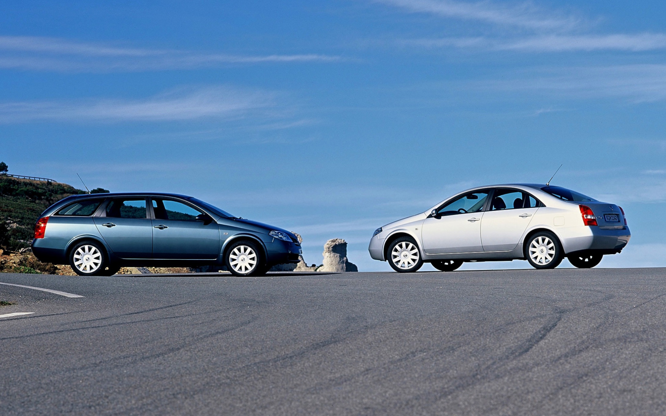 【日产】nissan primera sedan/wagon p12 promotion video (2001)