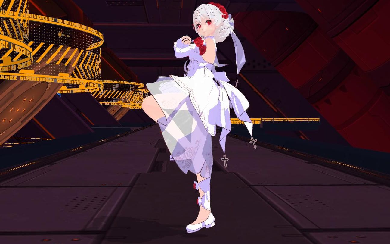 【崩坏3 mmd】来欣赏月下初拥新学的舞蹈吧!