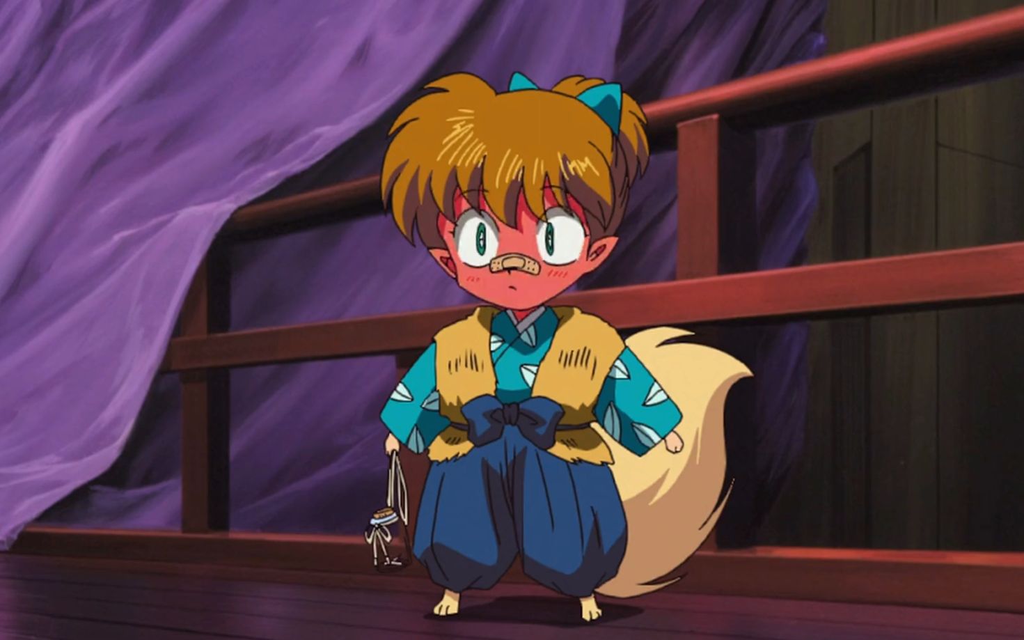 【七宝】戈薇亲犬夜叉,七宝:我还是个孩子,看不得这些