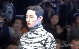 Video herunterladen: 【李洙赫】130325 首尔时尚周 走秀