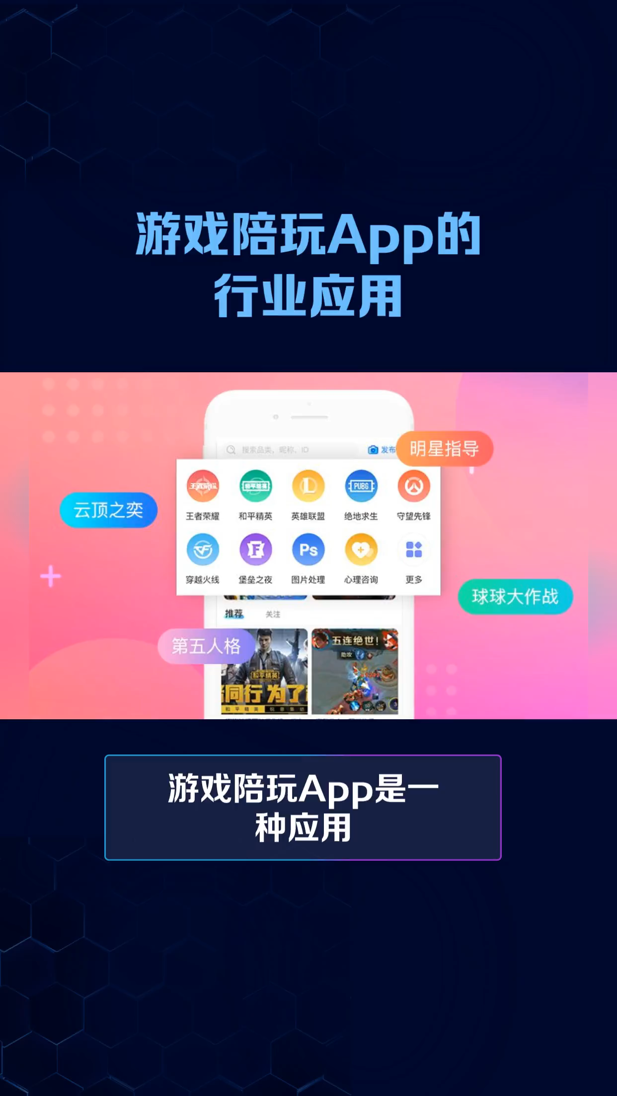 游戏陪玩app的行业应用