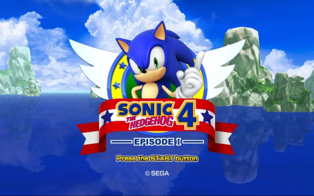 [图]【60帧】索尼克4:第一章（Sonic4 Episode 1）全翡翠收集通关视频