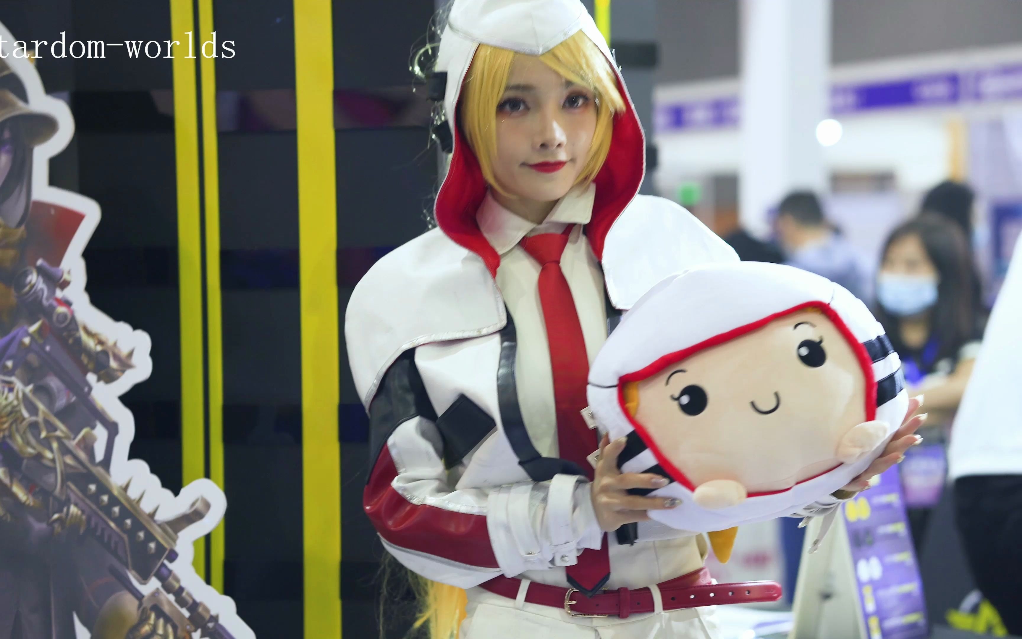 4k 2020广州漫展麽多动漫嘉年华 荒野行动展台cosplay10.31-p15