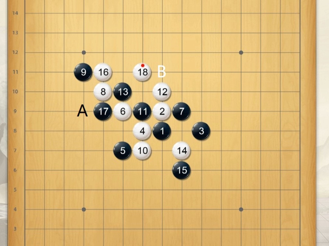五子棋妙手——低先手级局面的攻防