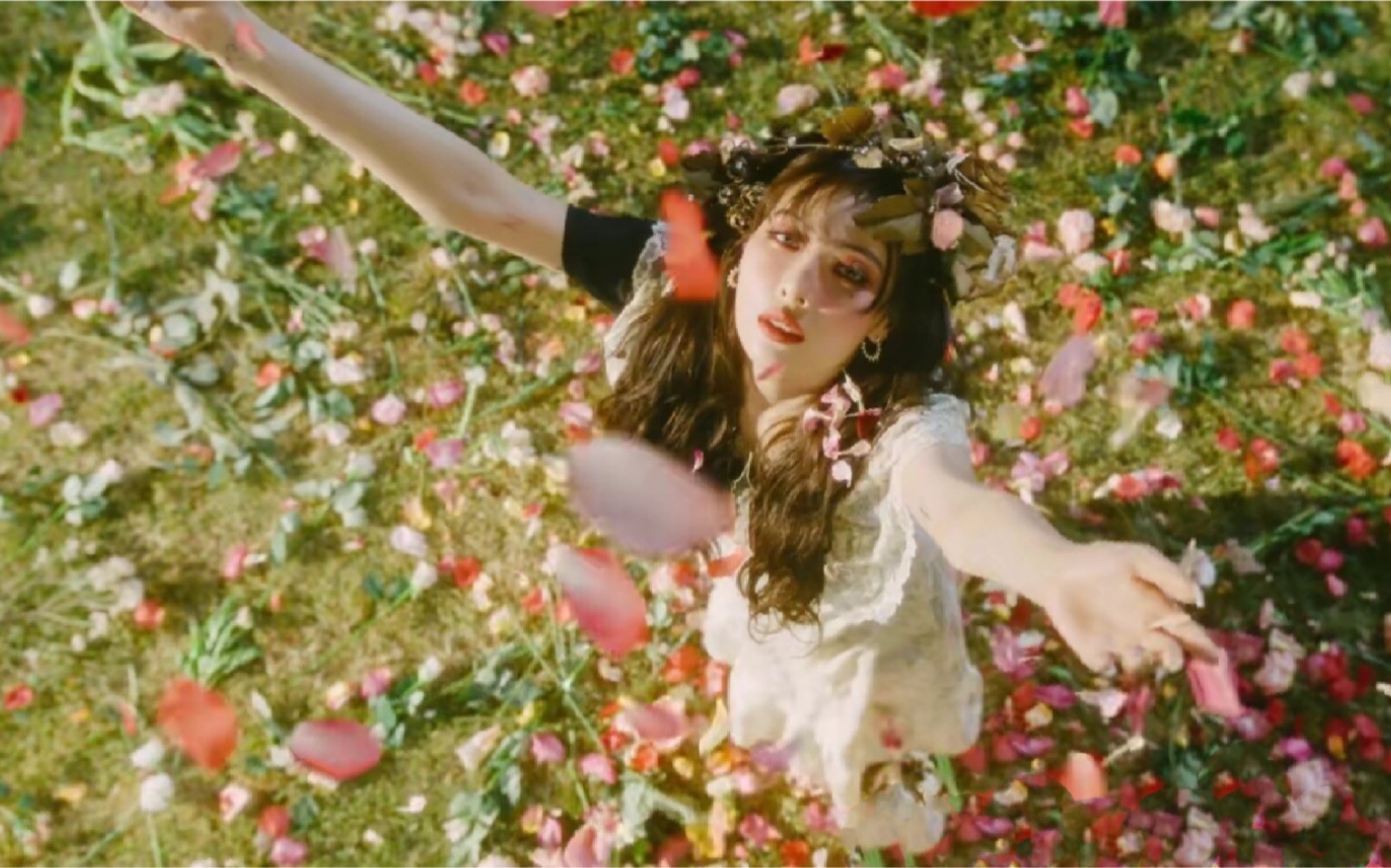 【 金泫雅】191105 新曲回归 flower shower mv 每一帧都是花仙子