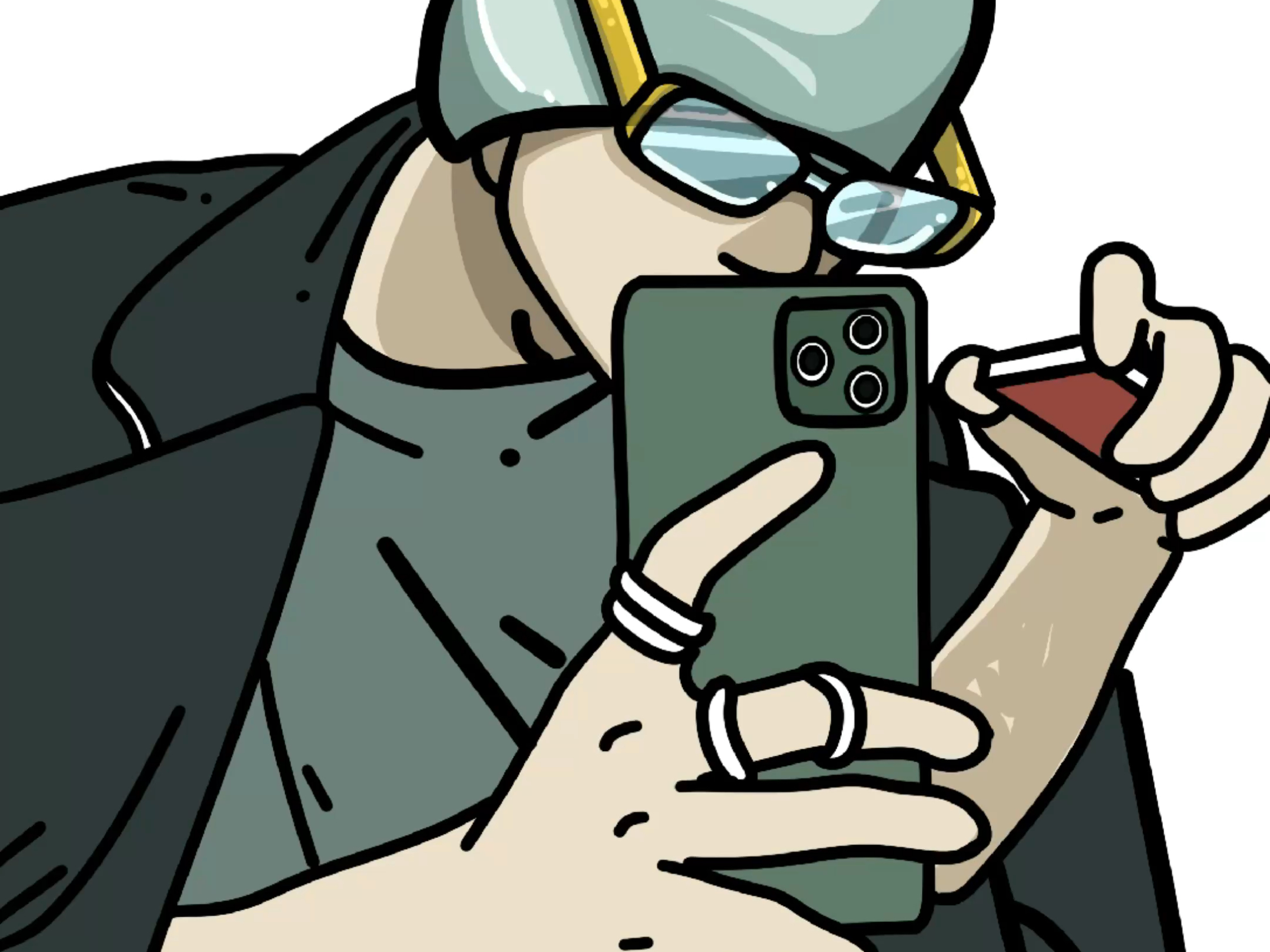 快来安排一张好看的豆豆眼小头像吧