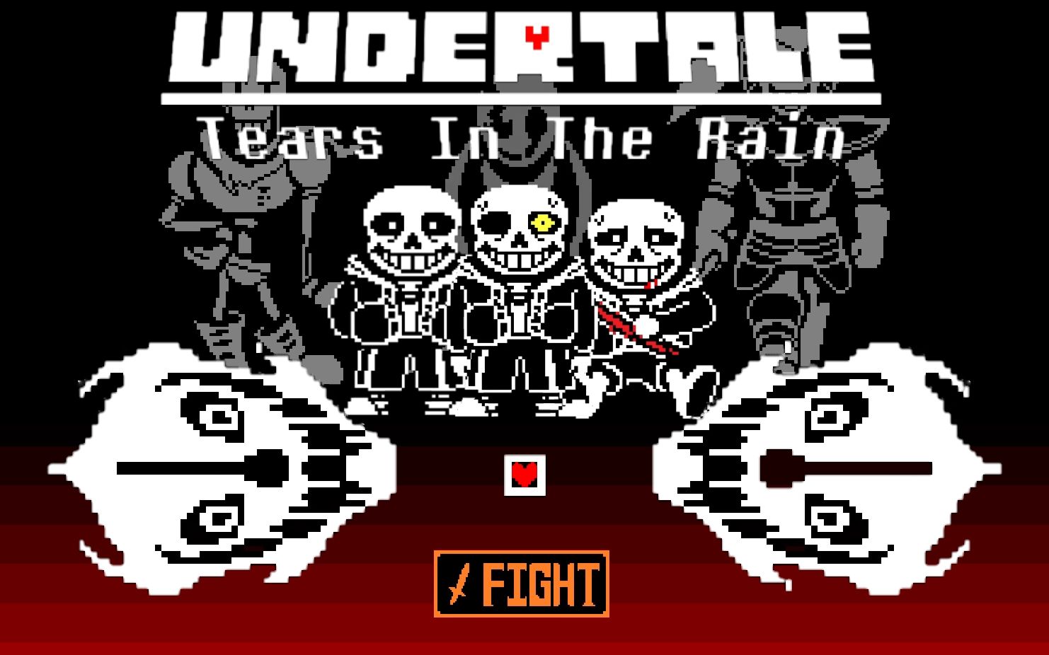 [图][Undertale:Tears In The Rain]超难雨中泪sans战通关