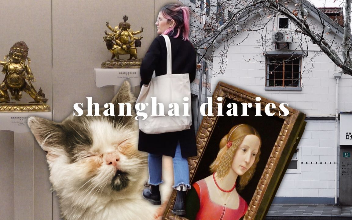 [图]Shanghai Silent Vlog 🌧️ rainy days, cozy cafes, beautiful art & a new KITTEN!