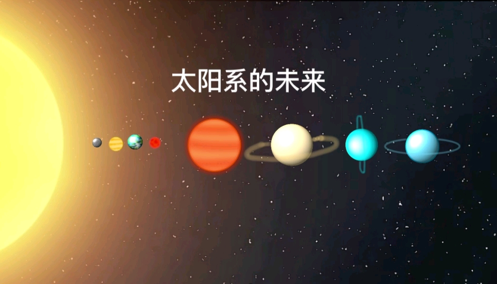 [图]太阳系的未来（重制版，做了1个半小时）