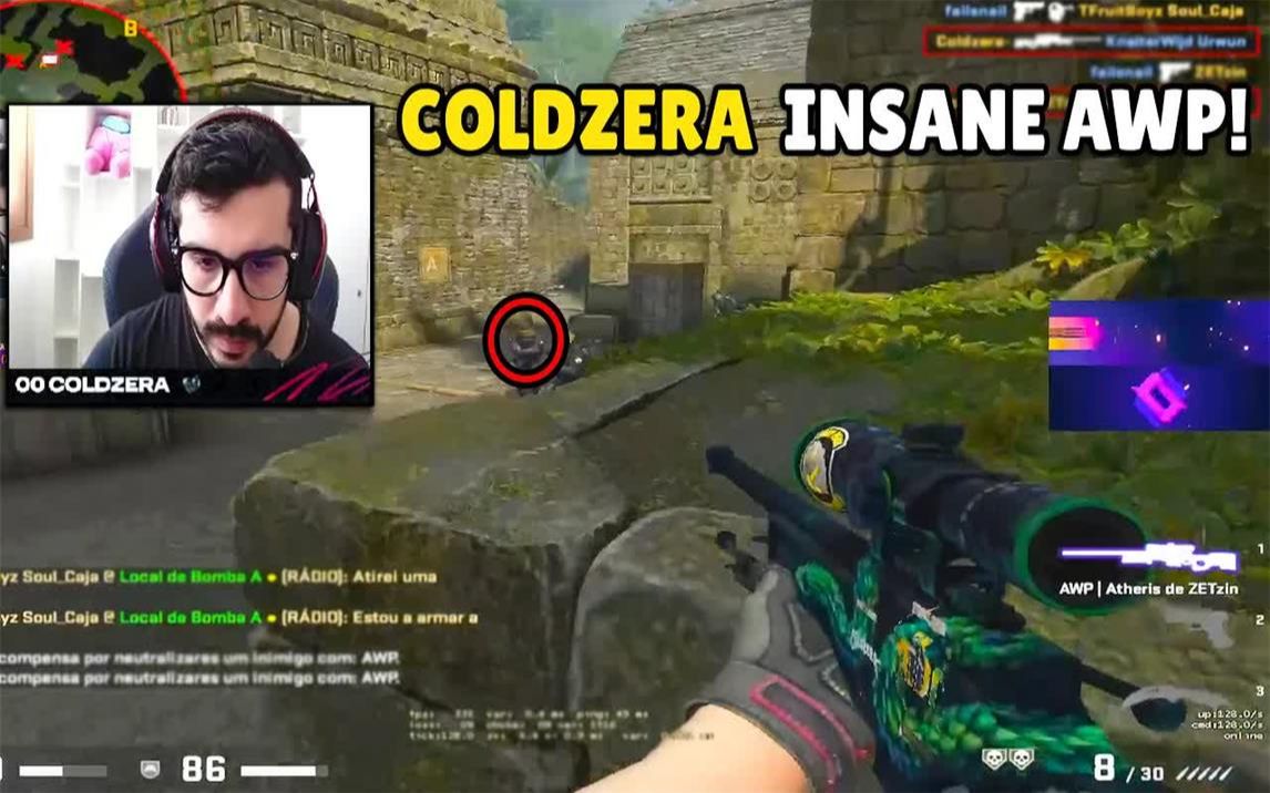 【CSGO回顾】coldzera疯狂的Awp击杀!device Ace!CSGO