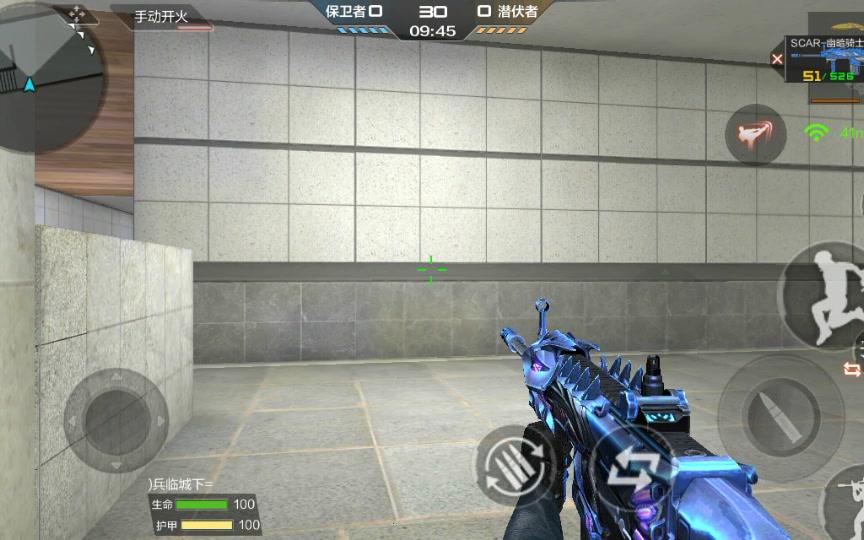 cf手游天煞:新英雄级武器scar-幽暗骑士评测
