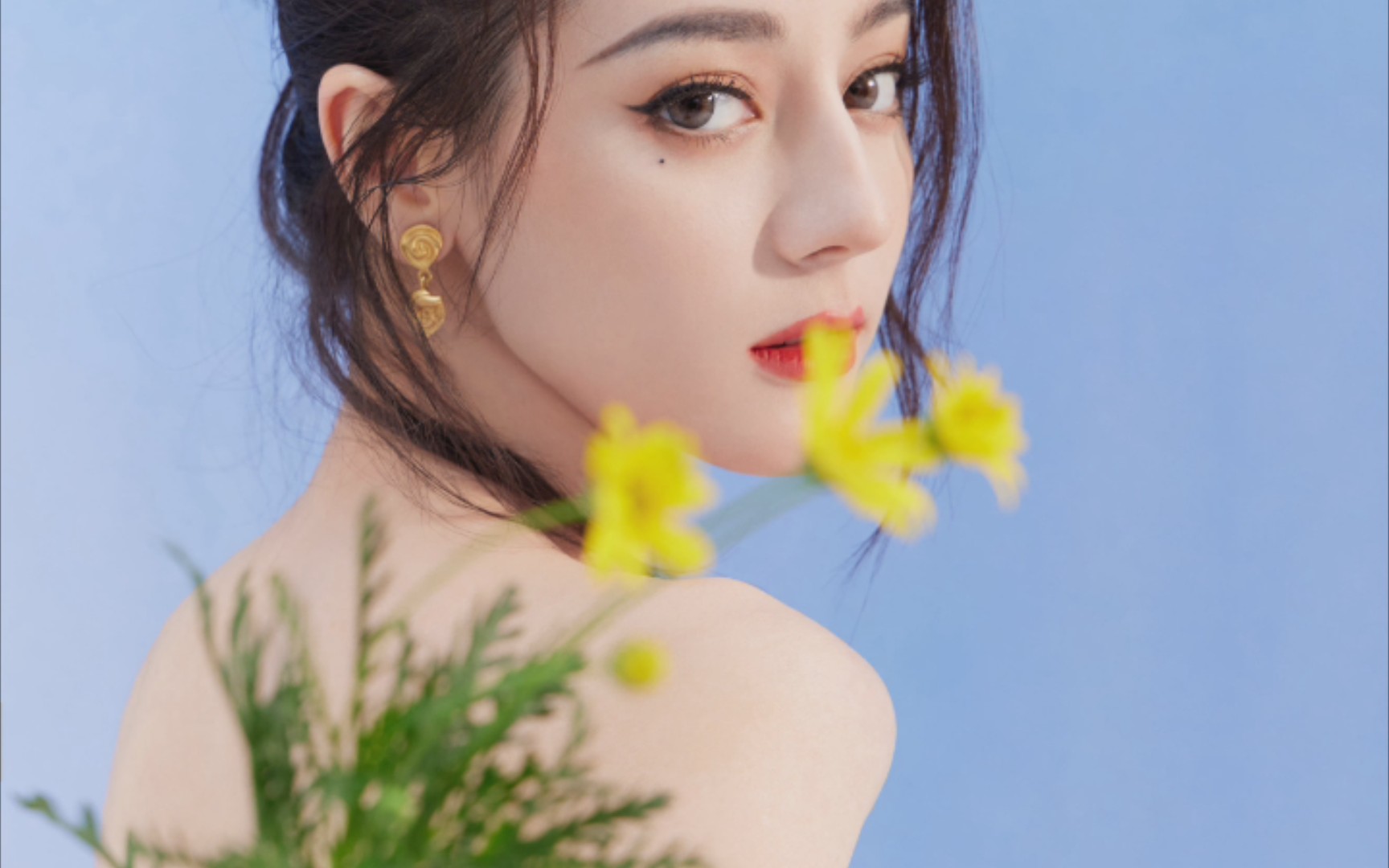 【迪丽热巴】这就是花仙子本人呀!