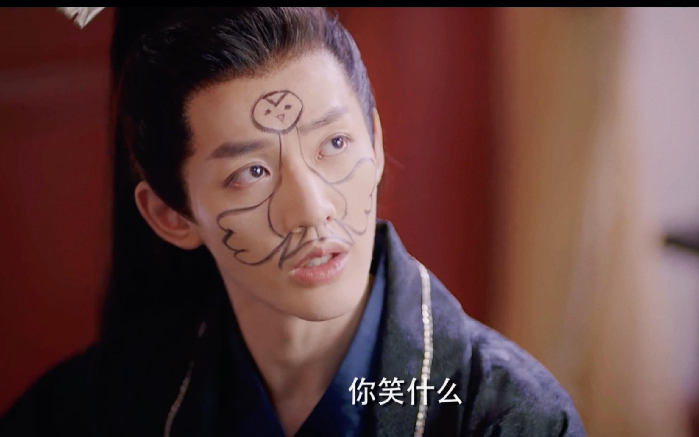 【高冷阁主×可爱鸟妖】青青灌醉阁主并在阁主脸上涂鸦,阁主竟然一点