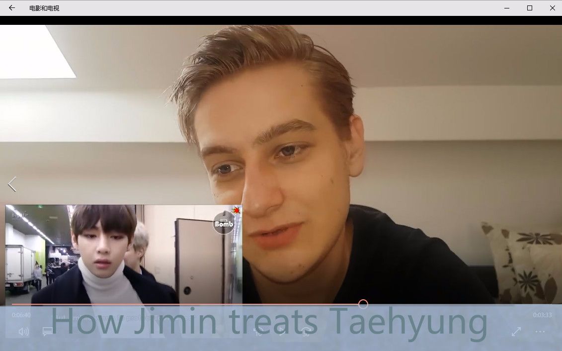 How Jimin treats Taehyung(金泰亨) REACTION(生肉)哔哩哔哩bilibili